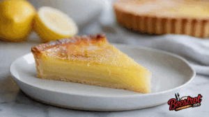 Tarte au citron lemon tart animated