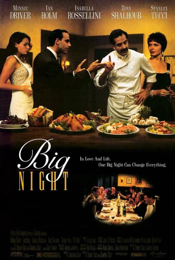 Top 10 Food and Cooking Movies: A Cinematic Feast for Food Lovers 7 big night