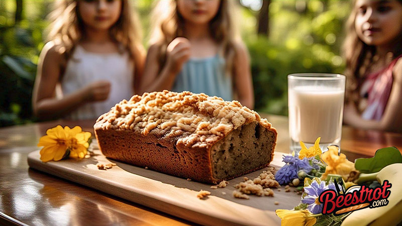 Streusel-Topped Banana Bread