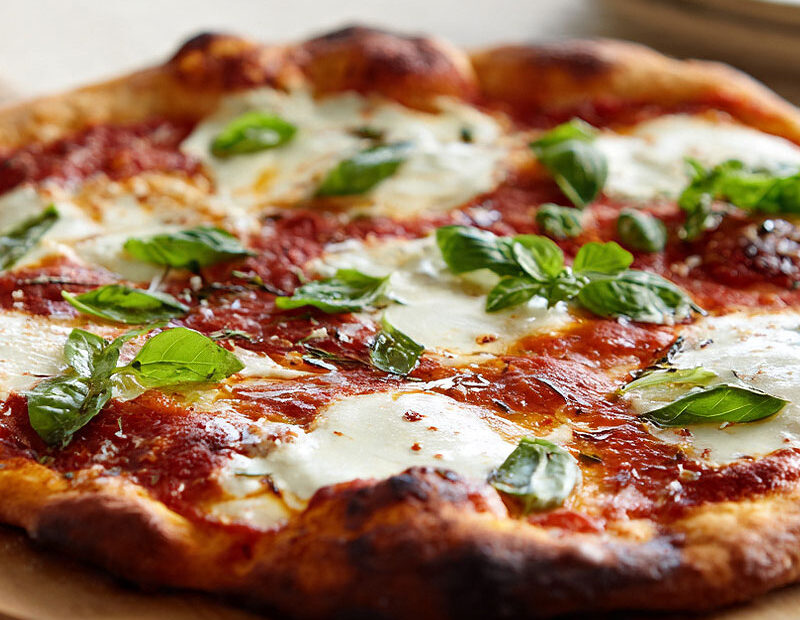 Pizza Margherita. Full Stop!