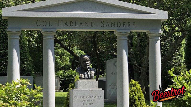 sanders burial