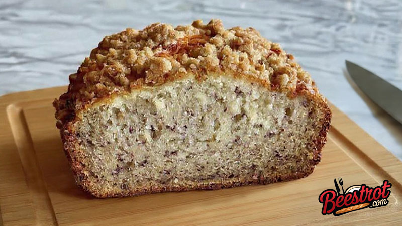 Streusel Topped Banana Bread